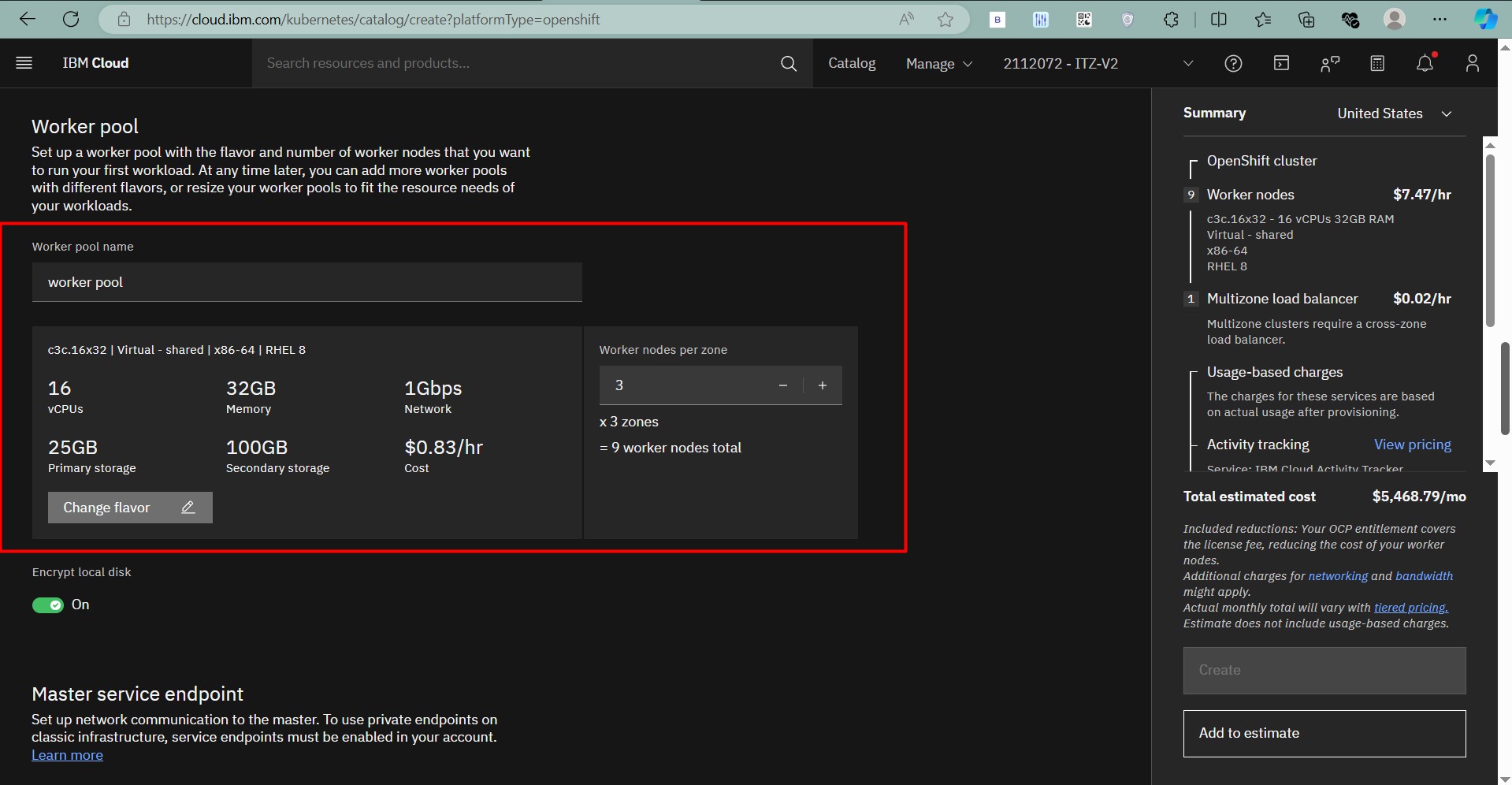 Configure Cluster